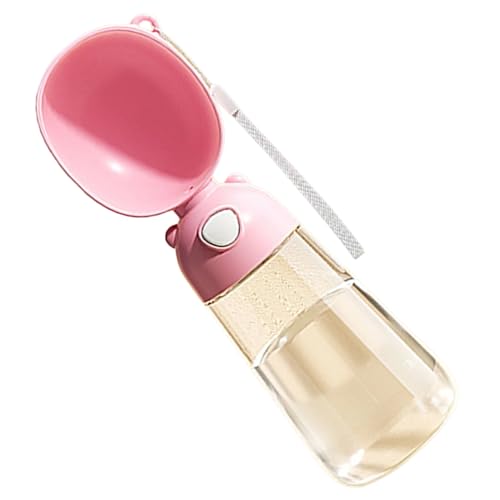 YOGOTEU Flasche für Hunde und Katzen, tragbar, für den Außenbereich, große Kapazität, für Reisen, Katzen, Wasserspender mit Hundefutter-Aufbewahrungsbox, Rosa YOGOTEU Flasche für Hunde und Katzen, tragbar, für den Außenbereich, große Kapazität, für Reisen, Katzen, Wasserspender mit Hundefutter-Aufbewahrungsbox, Rosa von YOGOTEU
