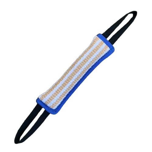 YOGOTEU Kauspielzeug, Zerrspielzeug für Hunde, reißfest, geeignet für alle Hunderassen, erleichtert Bewegung und positive Verstärkungen, 300 x 70 mm, Blau YOGOTEU Kauspielzeug, Zerrspielzeug für Hunde, reißfest, geeignet für alle Hunderassen, erleichtert Bewegung und positive Verstärkungen, 300 x 70 mm, Blau von YOGOTEU