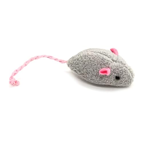YOGOTEU Kitty Suppies, Katzenspielzeug, langer Schwanz für Katzen, zum Zahnen, Kauen, kleine Mäuse für Katzen, zum Trainieren, Geschenk, 8 Stück YOGOTEU Kitty Suppies, Katzenspielzeug, langer Schwanz für Katzen, zum Zahnen, Kauen, kleine Mäuse für Katzen, zum Trainieren, Geschenk, 8 Stück von YOGOTEU