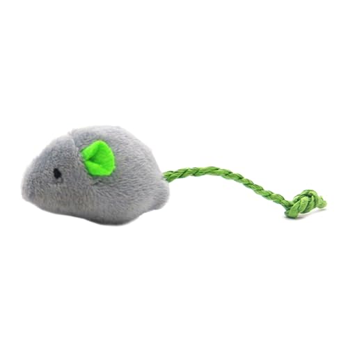 YOGOTEU Kitty Suppies, Katzenspielzeug, langer Schwanz für Katzen, zum Zahnen, Kauen, kleine Mäuse für Katzen, zum Trainieren, Geschenk, 8 Stück YOGOTEU Kitty Suppies, Katzenspielzeug, langer Schwanz für Katzen, zum Zahnen, Kauen, kleine Mäuse für Katzen, zum Trainieren, Geschenk, 8 Stück von YOGOTEU