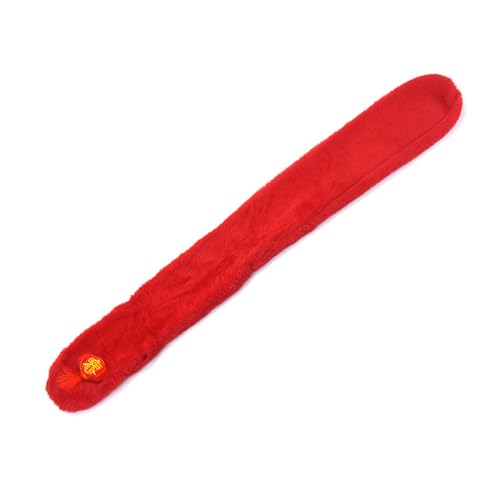 YOGOTEU Schal, Winter, Hund, Katze, Neujahr, Plüschschal, hält warm, Haustier-Halstuch, Zubehör, verstellbar, für Hunde, Kätzchen, Schals für Festivals, 75 cm YOGOTEU Schal, Winter, Hund, Katze, Neujahr, Plüschschal, hält warm, Haustier-Halstuch, Zubehör, verstellbar, für Hunde, Kätzchen, Schals für Festivals, 75 cm von YOGOTEU