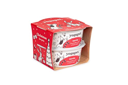 YOGUPET Joghurt, Weihnachten, Hund, Katze, 2 x 110 g von YOGUPET