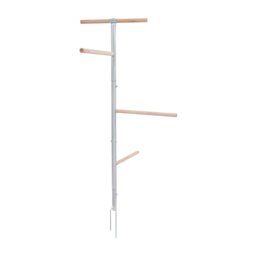 Großes Hühnersitzspielzeug, Hühnersitzstange für Coop,Outdoor-Geflügel-Hühnerständer-Barschspielzeug,Am Boden montierte Hühnerstange für Hühner, Papageien, Nymphensittiche Großes Hühnersitzspielzeug, Hühnersitzstange für Coop,Outdoor-Geflügel-Hühnerständer-Barschspielzeug,Am Boden montierte Hühnerstange für Hühner, Papageien, Nymphensittiche von YOICUATGNA