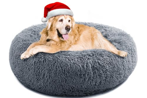 YOJOGEE Große Hundekiste Bett Kiste Pad Matte für mittlere kleine Hunde und Katzen, Fulffy Kunstpelz Kennel Pad Bequeme Selbstwärmende rutschfeste Hundebetten zum Angst 9090DG YOJOGEE Große Hundekiste Bett Kiste Pad Matte für mittlere kleine Hunde und Katzen, Fulffy Kunstpelz Kennel Pad Bequeme Selbstwärmende rutschfeste Hundebetten zum Angst 9090DG von YOJOGEE