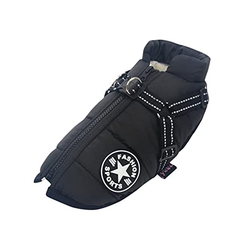 Hundebekleidung für kleine Hunde, Winterjacke, Schwarz, Größe L Hundebekleidung für kleine Hunde, Winterjacke, Schwarz, Größe L von YOND