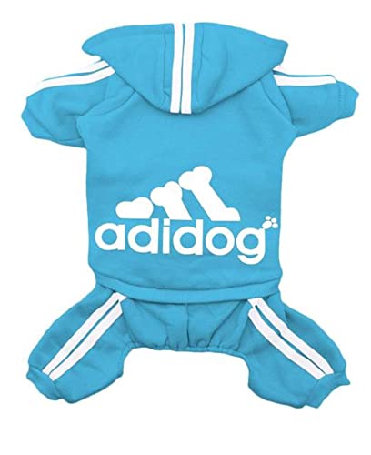 Hundekleidung, Frühlings-Hunde-Kapuzenpullover, niedlich, kleine Hunde, Chihuahua, Mops, Yorkshire, Welpen, Katzenkleidung, Hellblau, Größe L 3–4,2 kg Hundekleidung, Frühlings-Hunde-Kapuzenpullover, niedlich, kleine Hunde, Chihuahua, Mops, Yorkshire, Welpen, Katzenkleidung, Hellblau, Größe L 3–4,2 kg von YOND