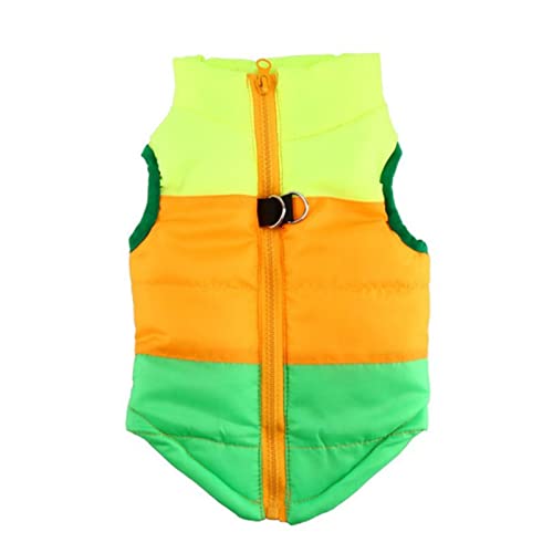 Warme Winterkleidung für kleine Hunde, winddicht, gepolsterte Kleidung für Yorkie, Chihuahua, Welpen, Katzen, Weste, Größe 2, L Warme Winterkleidung für kleine Hunde, winddicht, gepolsterte Kleidung für Yorkie, Chihuahua, Welpen, Katzen, Weste, Größe 2, L von YOND