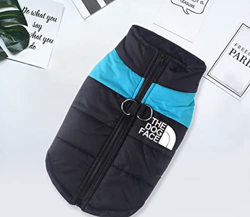 Wasserdichter Hundemantel, Winter, warme Weste, gepolsterte Reißverschlussjacke, Hundebekleidung für kleine, mittelgroße und große Hunde, Blau, Größe XXL Wasserdichter Hundemantel, Winter, warme Weste, gepolsterte Reißverschlussjacke, Hundebekleidung für kleine, mittelgroße und große Hunde, Blau, Größe XXL von YOND