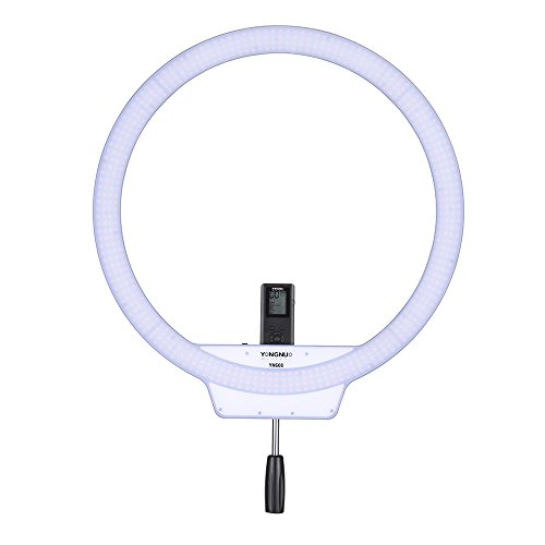 YONGNUO YN608 3200K ~ 5500K CRI≥95 Ring-Videoleuchte Portrait Bi Farbetemperatur Wireless-LED Ringförmige und Frameless Auftritt Design Einstellbare mit Handgriff und Fernbedienung für Video Selfie YONGNUO YN608 3200K ~ 5500K CRI≥95 Ring-Videoleuchte Portrait Bi Farbetemperatur Wireless-LED Ringförmige und Frameless Auftritt Design Einstellbare mit Handgriff und Fernbedienung für Video Selfie von YONGNUO
