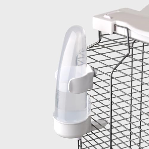 YOOSO WING Automatischer Vogelfutterspender für Käfig, kein Durcheinander, Papageien-Futterstation, PP-Material, 200 ml (2 Stück) von YOOSO WING