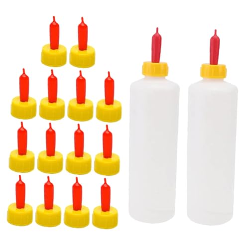 YOSADIER 1 Satz Lamm Milchflasche Set Teiliges Set mit Flaschen und Nuckeln für Tierfütterung Geeignet für Lämmer und Ziegen Robustem Material Sicher und Handlich für Kleine Tiere YOSADIER 1 Satz Lamm Milchflasche Set Teiliges Set mit Flaschen und Nuckeln für Tierfütterung Geeignet für Lämmer und Ziegen Robustem Material Sicher und Handlich für Kleine Tiere von YOSADIER
