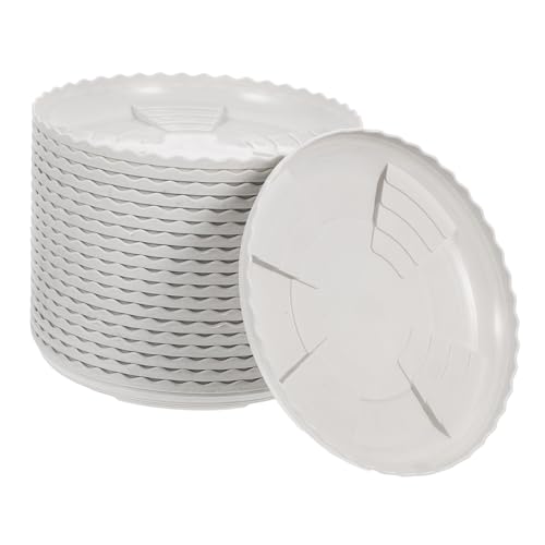 YOSADIER 20 Stück Runde Pflanzenschalen Kunststoff Wasserauffangschalen für Blumentöpfe für und Außenbereich Langlebige Pflanzenteller für Einfache Handhabung und Pflege YOSADIER 20 Stück Runde Pflanzenschalen Kunststoff Wasserauffangschalen für Blumentöpfe für und Außenbereich Langlebige Pflanzenteller für Einfache Handhabung und Pflege von YOSADIER
