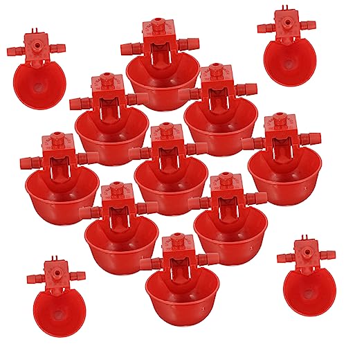 YOSADIER 30Stücke Automatische Hühnertränke Verstellbarer Trinkbrunnen für Vögel Tauben und Hühner Praktische Trinkschale für Geflügel und Haustiere Sicher und Einfach zu Bedienen YOSADIER 30Stücke Automatische Hühnertränke Verstellbarer Trinkbrunnen für Vögel Tauben und Hühner Praktische Trinkschale für Geflügel und Haustiere Sicher und Einfach zu Bedienen von YOSADIER