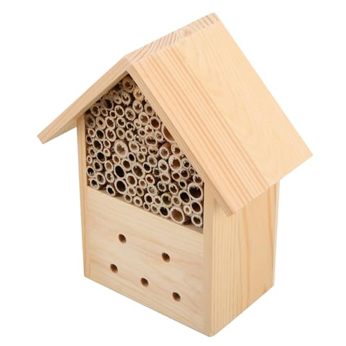 YOSADIER Hängendes Bienenhaus Kreativer Nistplatz für Bestäuber für Garten Balkon und Terrasse Fördert Wachstum von Blumen und Obstbäumen YOSADIER Hängendes Bienenhaus Kreativer Nistplatz für Bestäuber für Garten Balkon und Terrasse Fördert Wachstum von Blumen und Obstbäumen von YOSADIER