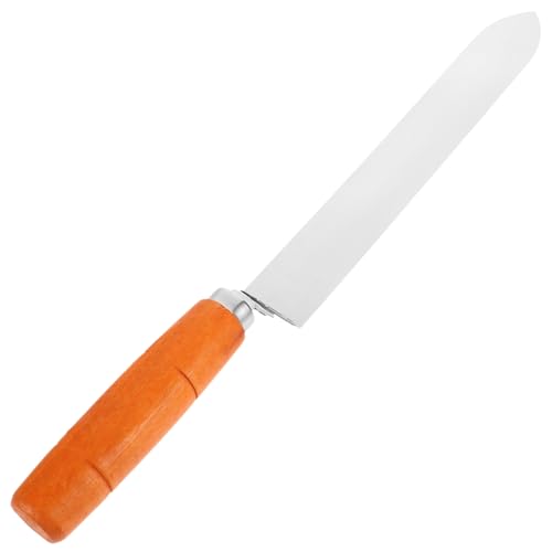 YOSADIER Honigschneider Type Entdeckelungsmesser für Bienenzucht Effizientes Werkzeug zum Honig Extrahieren Handliches Zubehör mit Holzgriff Einfach zu Bedienen YOSADIER Honigschneider Type Entdeckelungsmesser für Bienenzucht Effizientes Werkzeug zum Honig Extrahieren Handliches Zubehör mit Holzgriff Einfach zu Bedienen von YOSADIER