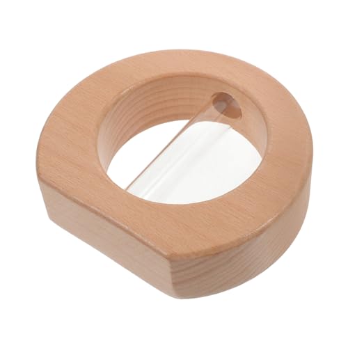 YOSADIER Reagenzglasvase Mit Holzständer Glas Pflanzer Für Hydrokultur Vasen-dekor Für Schreibtisch Und Zuhause Originelles Pflanzgefäß Für Stecklinge Und Blumen von YOSADIER