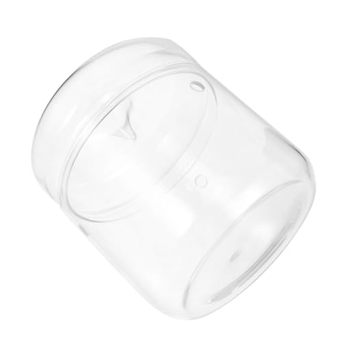 YOSADIER Transparente Glasvase für DIY Mikrolandschaften mit Moos Kompakter Dekorativer Terrarien behälter für Pflanzen und Blumen als Tischdeko Leicht und Vielseitig Einsetzbar von YOSADIER