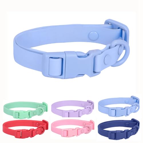 YOUALSO Wasserdichtes Hundehalsband, Biothane Silikon-Kunststoff, PVC-Gummi, waschbar, Schnellverschluss-Schnalle, Welpen, Halsbänder, langlebig, verstellbar, für kleine, mittelgroße und große Hunde, YOUALSO Wasserdichtes Hundehalsband, Biothane Silikon-Kunststoff, PVC-Gummi, waschbar, Schnellverschluss-Schnalle, Welpen, Halsbänder, langlebig, verstellbar, für kleine, mittelgroße und große Hunde, von YOUALSO