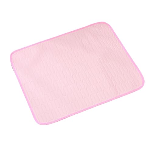 YOUCAI Atmungsaktive Faltbare Tragbare Waschbare Kühlmatte Katze Hund Einfarbige Eisseidenunterlage Kühlende Selbstkühlende Kissendecke für drinnen und draußen PinkRj YOUCAI Atmungsaktive Faltbare Tragbare Waschbare Kühlmatte Katze Hund Einfarbige Eisseidenunterlage Kühlende Selbstkühlende Kissendecke für drinnen und draußen PinkRj von YOUCAI