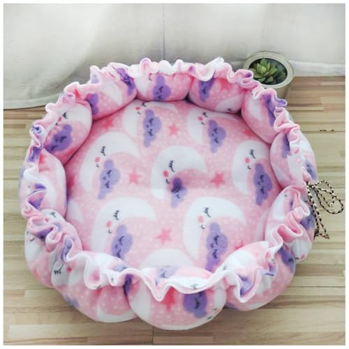 YOUCAI Hundebett Hundekorb Waschbar Hundekörbchen rutschfeste Hundebetten Katzenkorb mit Hohem Rand Weiches Hundesofa für Kleine Hunde Katzen,12,70cm von YOUCAI