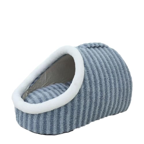 YOUCAI Hundebett Katzenbett mit Griff, Hundehöhle mit versteiftem Dach, Hundehütte Katzenkissen mit Weicher Matratze Plüsch Verdicktes Warmes Hundekorb Waschbar rutschfest Hundebetten,Blau,60x30x25cm YOUCAI Hundebett Katzenbett mit Griff, Hundehöhle mit versteiftem Dach, Hundehütte Katzenkissen mit Weicher Matratze Plüsch Verdicktes Warmes Hundekorb Waschbar rutschfest Hundebetten,Blau,60x30x25cm von YOUCAI
