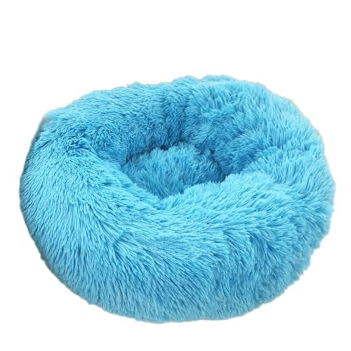 YOUCAI Hundebett Rund Hundekissen Hundesofa Katzenbett Fauschig Kuscheliges Plüsch Haustierbett Hundekissen Waschbar Katzenbett für Kleine, Mittelgroße Große Haustiere,Blau,80cm YOUCAI Hundebett Rund Hundekissen Hundesofa Katzenbett Fauschig Kuscheliges Plüsch Haustierbett Hundekissen Waschbar Katzenbett für Kleine, Mittelgroße Große Haustiere,Blau,80cm von YOUCAI