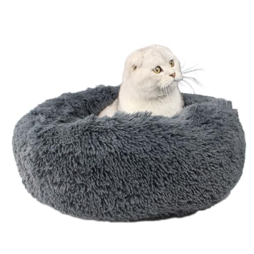 YOUCAI Hundebett Rund Hundekissen Hundesofa Katzenbett Fauschig Kuscheliges Plüsch Haustierbett Hundekissen Waschbar Katzenbett für Kleine, Mittelgroße Große Haustiere,Grau2,40cm YOUCAI Hundebett Rund Hundekissen Hundesofa Katzenbett Fauschig Kuscheliges Plüsch Haustierbett Hundekissen Waschbar Katzenbett für Kleine, Mittelgroße Große Haustiere,Grau2,40cm von YOUCAI