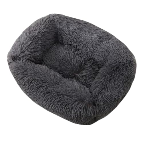 YOUCAI Hundebett | kuschelig Schlafplatz Weiche Langer Plüsch, Hundematte Hundekissen Hundesofa Anti-Angst-Hundebett für große, mittelgroße und kleine Hunde,Grau2,S:55x45x20cm YOUCAI Hundebett | kuschelig Schlafplatz Weiche Langer Plüsch, Hundematte Hundekissen Hundesofa Anti-Angst-Hundebett für große, mittelgroße und kleine Hunde,Grau2,S:55x45x20cm von YOUCAI