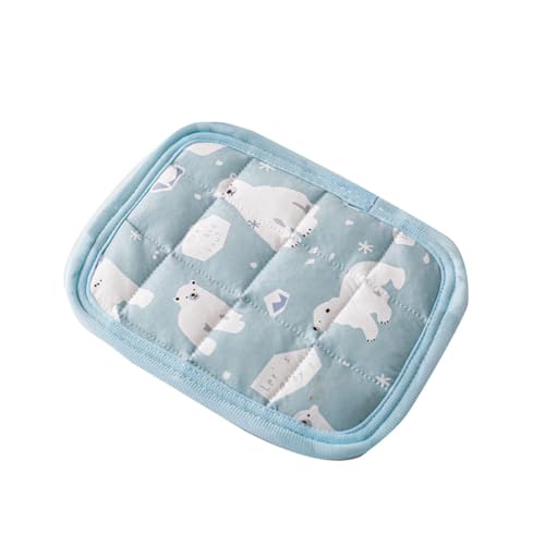 YOUCAI Sommer-Eisseide Kühlmatte Hamsternest Wendekissen Bettdecke Hundedecke Kühldecke Selbstkühlende für Meerschweinchen, Hamster, Kaninchen GrünWx YOUCAI Sommer-Eisseide Kühlmatte Hamsternest Wendekissen Bettdecke Hundedecke Kühldecke Selbstkühlende für Meerschweinchen, Hamster, Kaninchen GrünWx von YOUCAI