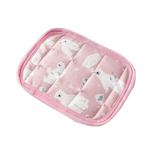 YOUCAI Sommer-Eisseide Kühlmatte Hamsternest Wendekissen Bettdecke Hundedecke Kühldecke Selbstkühlende für Meerschweinchen, Hamster, Kaninchen PinkWx YOUCAI Sommer-Eisseide Kühlmatte Hamsternest Wendekissen Bettdecke Hundedecke Kühldecke Selbstkühlende für Meerschweinchen, Hamster, Kaninchen PinkWx von YOUCAI