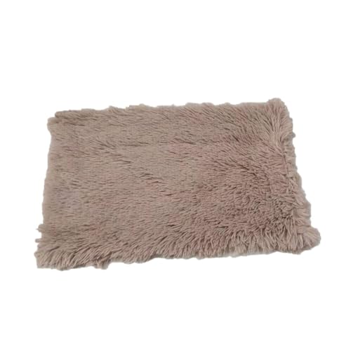 YOUCAI Waschbar Hundematte Hundekissen Fauschig Haustierbett Hundematratze Gefütterte Liegedecke für Hunde und Katzen, Katzenbett mit Rutschfester Unterseite,Braun2,M:78x54cm YOUCAI Waschbar Hundematte Hundekissen Fauschig Haustierbett Hundematratze Gefütterte Liegedecke für Hunde und Katzen, Katzenbett mit Rutschfester Unterseite,Braun2,M:78x54cm von YOUCAI