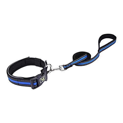 Reflektierendes Hundehalsband, klassisches Nylon, verstellbare Hundehalsbänder, personalisierte Hundehalsbänder für kleine, mittelgroße und große Hunde von YOUGE