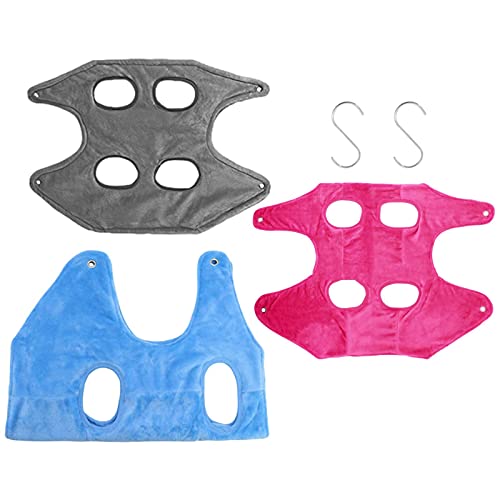 YOUGE Haustier-Hängematten-Helfer mit Haken – 2-in-1 Handtuch, Trockentuch, Badetuch, Haustierpflege, Hängematte, Rückhaltetasche zum Baden, Waschen, Fellpflege, Trimmen von Nägeln (blau, rosa, grau) YOUGE Haustier-Hängematten-Helfer mit Haken – 2-in-1 Handtuch, Trockentuch, Badetuch, Haustierpflege, Hängematte, Rückhaltetasche zum Baden, Waschen, Fellpflege, Trimmen von Nägeln (blau, rosa, grau) von YOUGE