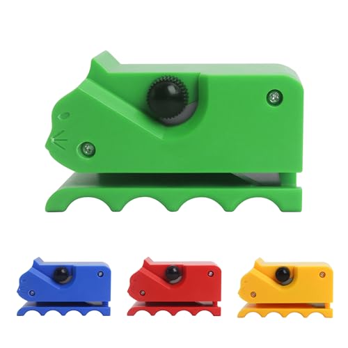 YOUNEEDFUL 2025 Katze Kartonschneider 3D gedruckt Handheld Karton Schneidewerkzeug Ein tolles Werkzeug zum Bauen von Haus für Katzen (grün) von YOUNEEDFUL