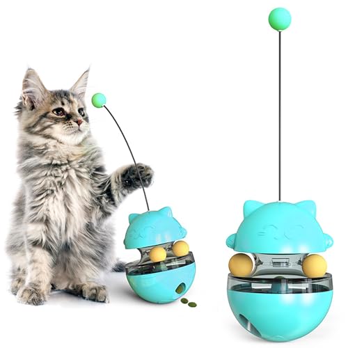 YOUNEEDFUL 2O25 Katzenspielzeug, lustiger Becher, interaktiver Ball, Leckerli-Spender, automatisch, keine elektronische Bewegung, Kätzchen-Anreicherungsspielzeug für geistige Stimulation und langsames YOUNEEDFUL 2O25 Katzenspielzeug, lustiger Becher, interaktiver Ball, Leckerli-Spender, automatisch, keine elektronische Bewegung, Kätzchen-Anreicherungsspielzeug für geistige Stimulation und langsames von YOUNEEDFUL