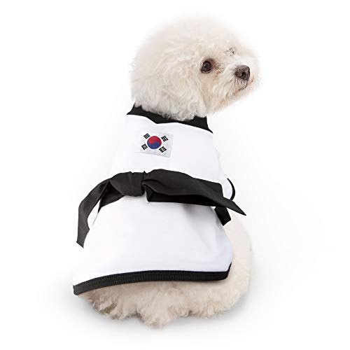Generic YOUTHDOG Hundebekleidung für alle Arten von Haustieren, Sportbekleidung Kollektion, Kampfsport, Taekwondo-Kostüm, Haustierkleidung mit schwarzem Gürtel, S, M, L, XL, 2XL, 3XL, 1 Stück, L Generic YOUTHDOG Hundebekleidung für alle Arten von Haustieren, Sportbekleidung Kollektion, Kampfsport, Taekwondo-Kostüm, Haustierkleidung mit schwarzem Gürtel, S, M, L, XL, 2XL, 3XL, 1 Stück, L von YOUTHDOG
