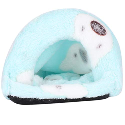 Hamster Bed House, Winter Warm Small Pet Animals Bed Pet Sleeping House Nest Käfig Zubehör für Chinchilla Hedgehog Ferret Rat(S-Grün) von YOUTHINK