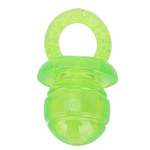 Hundekauspielzeug 5 St¨¹ck Welpenz?hne Kauspielzeug Schnullerf?rmige Haustierhunde Z?hne Trainingsspielzeug Interaktives Kauspielzeug f¨¹r kleine Hunde(Gr¨¹n) Hundekauspielzeug, von YOUTHINK