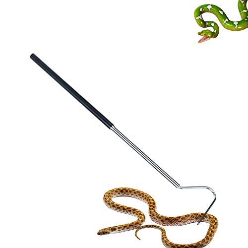 1M Ausziehbarer Teleskop-Schlangenhaken-Reptilienf?nger Mit Ausziehbarem Fanghaken Aus Rostfreiem Stahl(Schwarz) von YOUTHINK