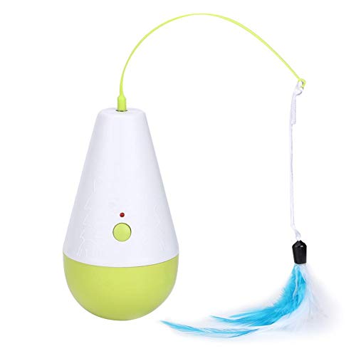 YOUTHINK automatischesonisches Katzenspielzeug, Interaktives Katzenspielzeug Mit Feather Cat Teaser für Hauskatzen Katzen/Kötzchen YOUTHINK automatischesonisches Katzenspielzeug, Interaktives Katzenspielzeug Mit Feather Cat Teaser für Hauskatzen Katzen/Kötzchen von YOUTHINK