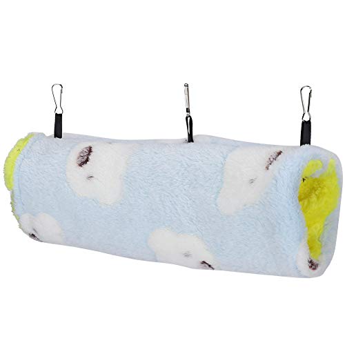Kleinerr Tunnel Tube Toy, Baumwolle Kleintier Hamster Toy Hedgehog Bohrhülse Komfortable Höngebett Köfig Höngematte für Meerschweinchen Chinchillas Möuse Ratten(M) von YOUTHINK