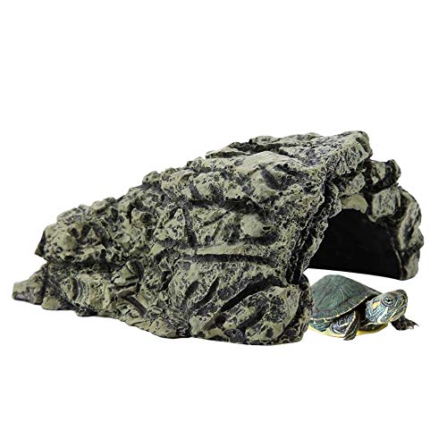 Schildkröten-Versteckhöhle, Schildkröten-Kletterplattform, Aquarium, Sonnenversteckhöhle für Betta-Garnelen, Schildkröten, Amphibien, kleine Eidechsen(Klein) Schildkröten-Versteckhöhle, Schildkröten-Kletterplattform, Aquarium, Sonnenversteckhöhle für Betta-Garnelen, Schildkröten, Amphibien, kleine Eidechsen(Klein) von YOUTHINK