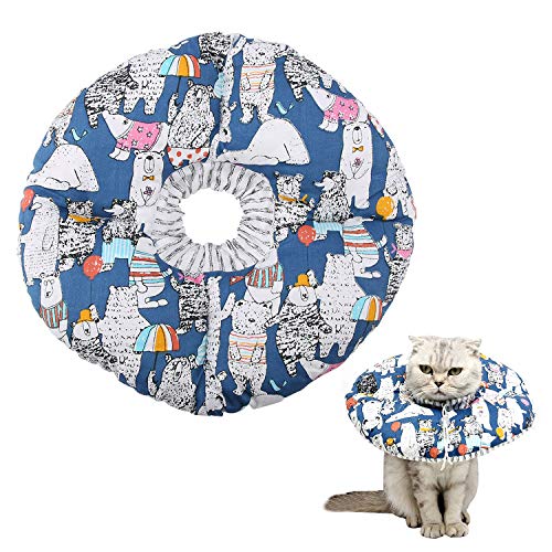 Schutzkragen Katze, YOUTHINK Weiches Genesungs Halsband f¨¹r Katzen oder Kleine Hunde Verstellbares Schutzhalsband f¨¹r Katzen Verhindern DASS Haustiere Stiche, Wunden und Hautausschl?ge Ber¨¹hren Schutzkragen Katze, YOUTHINK Weiches Genesungs Halsband f¨¹r Katzen oder Kleine Hunde Verstellbares Schutzhalsband f¨¹r Katzen Verhindern DASS Haustiere Stiche, Wunden und Hautausschl?ge Ber¨¹hren von YOUTHINK