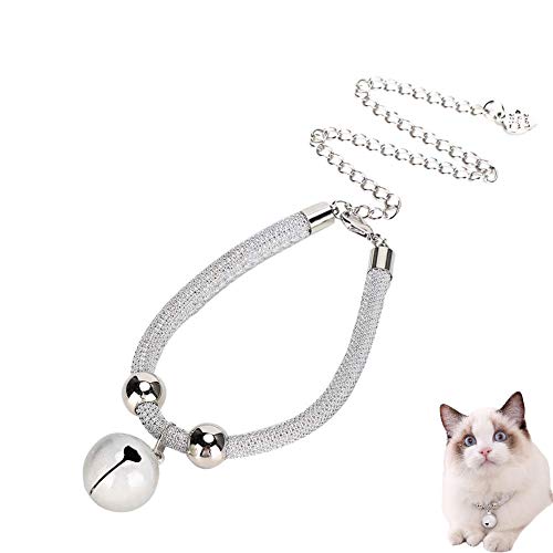 Verstellbare Schöne Halskette Katzenhalskette Mit Fortune Cat Bell Verstellbare Krawatte für Den Größten Teil Der Hundekatzenversorgung von YOUTHINK