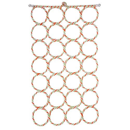 YOUTHINK Vogelkletternetz Papagei Schaukel Spielzeug Faltkletterseil Vögel Barsch Modern 26 x 16 Zoll 2 Level Multicolor Wandmontage YOUTHINK Vogelkletternetz Papagei Schaukel Spielzeug Faltkletterseil Vögel Barsch Modern 26 x 16 Zoll 2 Level Multicolor Wandmontage von YOUTHINK