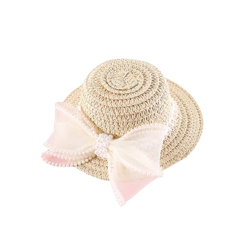 Strohhut für Hunde und Katzen, eleganter Strohhut mit Stretch-Kinnseil, praktischer Frühlingshut für Reisen Strohhut für Hunde und Katzen, eleganter Strohhut mit Stretch-Kinnseil, praktischer Frühlingshut für Reisen von YPBEW