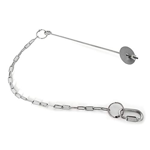 Vogelfutterspender aus Edelstahl für Papageien, Obst, Leckerli-Spieß, Haustier-Futterspieß, Spielzeug, Huhn, Hühner, Futterhalter, Spender, Vogelfutterspender für Deck Vogelfutterspender aus Edelstahl für Papageien, Obst, Leckerli-Spieß, Haustier-Futterspieß, Spielzeug, Huhn, Hühner, Futterhalter, Spender, Vogelfutterspender für Deck von YPBEW