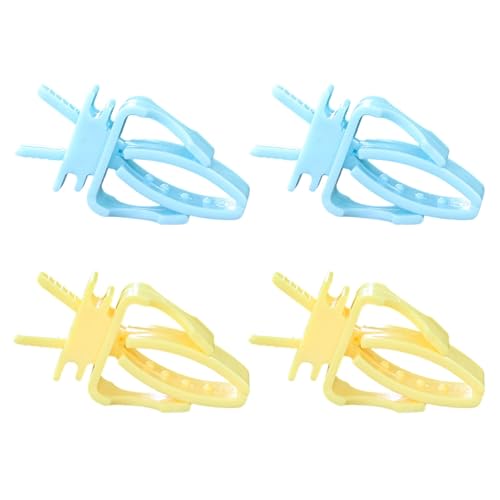 Vogelfutterstation Clips für Käfig, Obst, Gemüse, Snacks und Spielhalter, Diät-Clip, 4 Stück Vogelfutterstation Clips für Käfig, Obst, Gemüse, Snacks und Spielhalter, Diät-Clip, 4 Stück von YPBEW