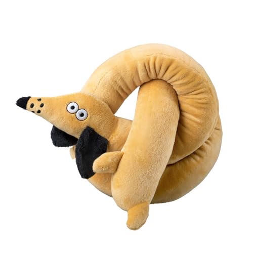 YPBEW Engaging Noise Producing Dackel Stoffbegleiter 1 m Länge, sicher für aggressive Kauer, maschinenwaschbar, interaktives Hundespielzeug YPBEW Engaging Noise Producing Dackel Stoffbegleiter 1 m Länge, sicher für aggressive Kauer, maschinenwaschbar, interaktives Hundespielzeug von YPBEW