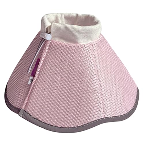 YPBEW Ventilate Cats Recovery Collar Practical Hygienics Cats Cone Collar to Aid Recovery After Stop Licking Recovery Collar for Dogs Dog Recovery Collars & Cone Recovery Collar for Cats Soft, Pink-M YPBEW Ventilate Cats Recovery Collar Practical Hygienics Cats Cone Collar to Aid Recovery After Stop Licking Recovery Collar for Dogs Dog Recovery Collars & Cone Recovery Collar for Cats Soft, Pink-M von YPBEW